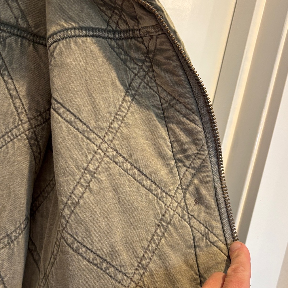 Free People Juno Quilted Oversized Bomber Jacket - Picture 8 of 8